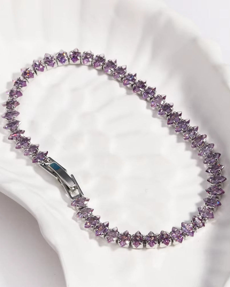 Pulsera Tennis Rivière Amatista