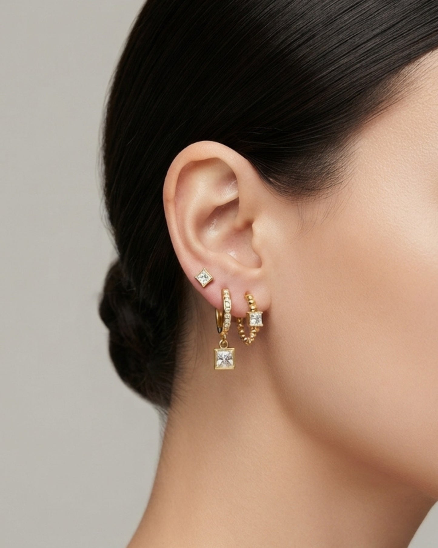 Set de Aretes Modulares Aurora
