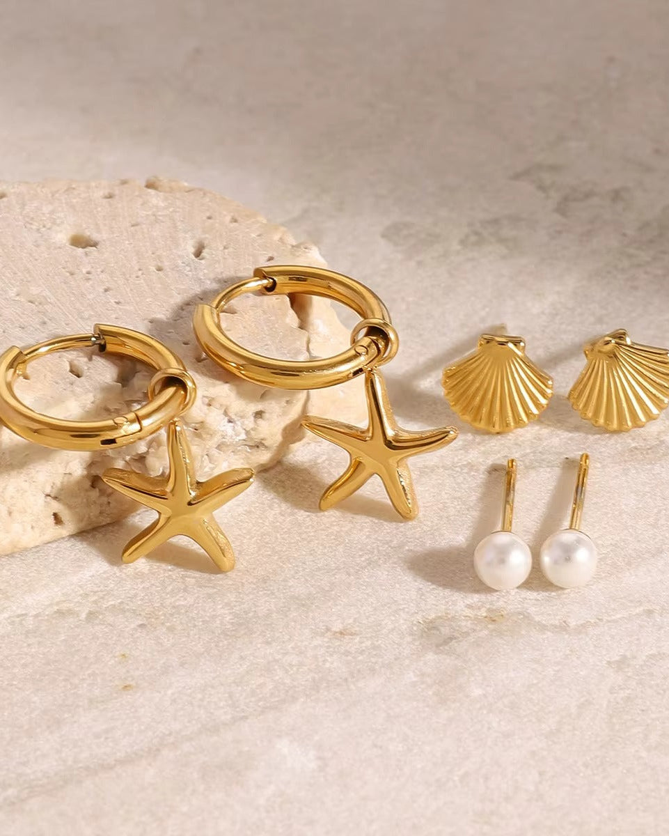 Mermaid Vibes Earrings Set