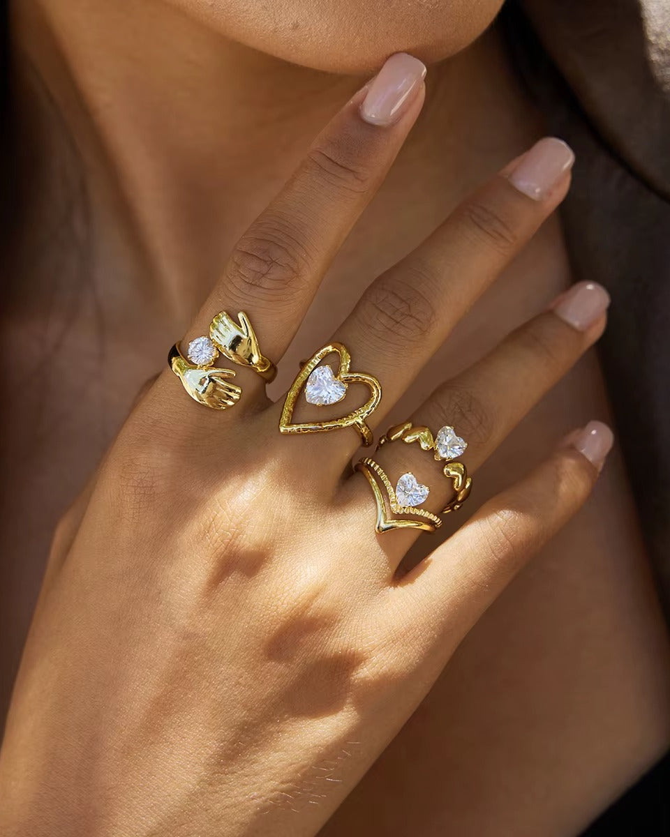 Anillo Infinity Heart