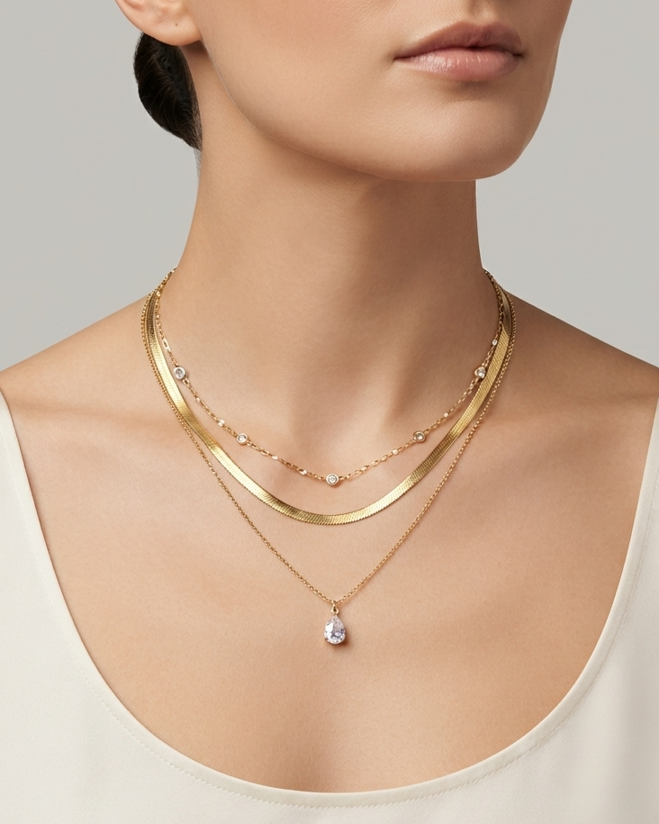 Collar Capas de Luz