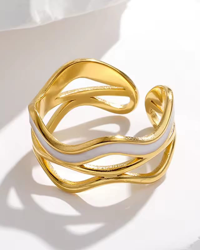 Camille Wave Ring