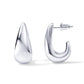 Stella Silver Hoops