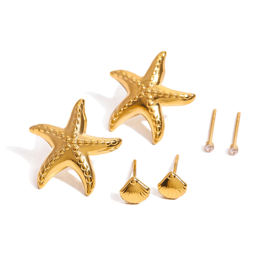 Mermaid Vibes Earrings Set