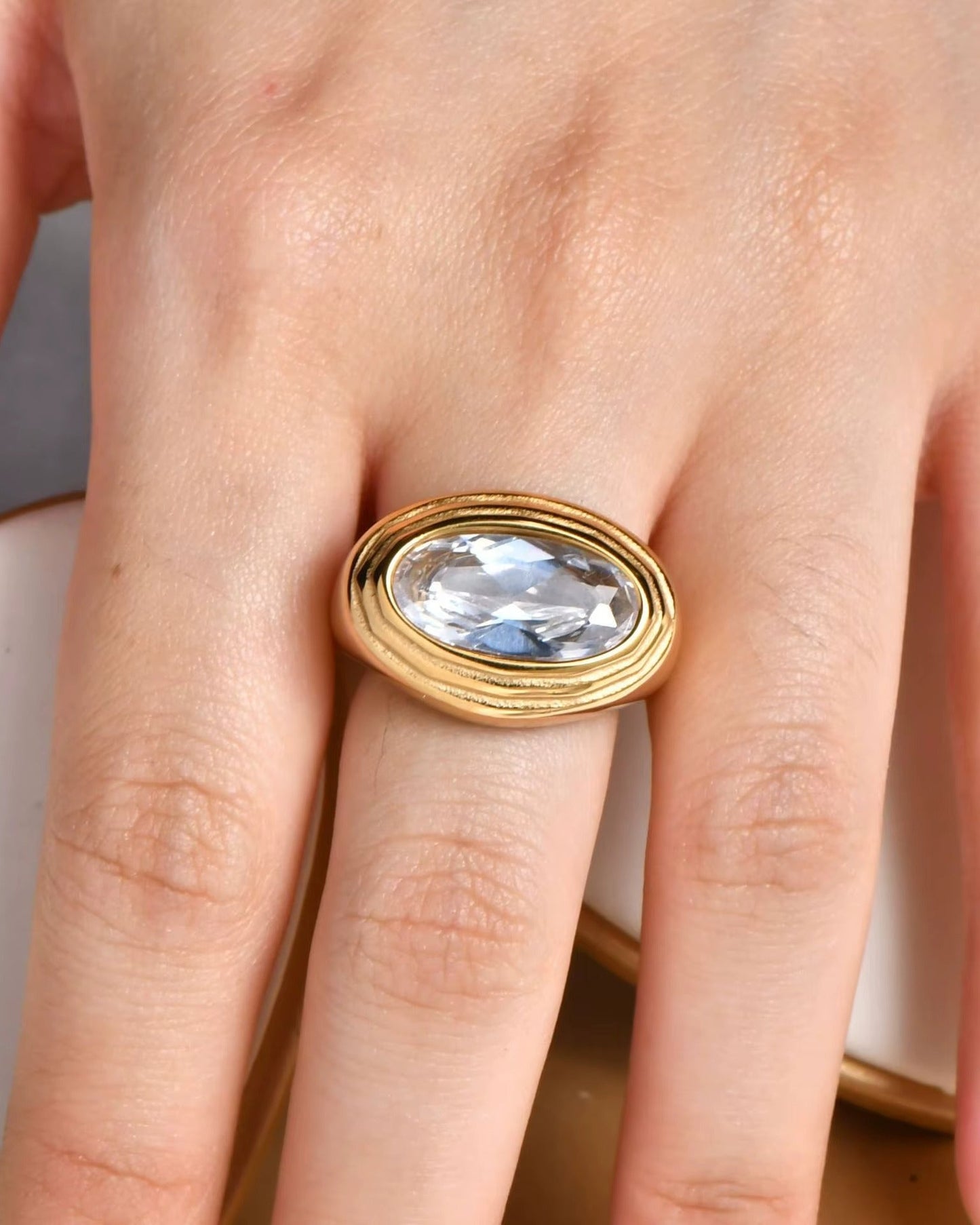 Anillo Luna Signet