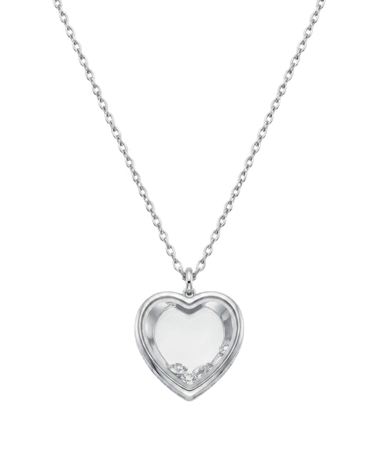 Collar con Dije de Corazón Hueco
