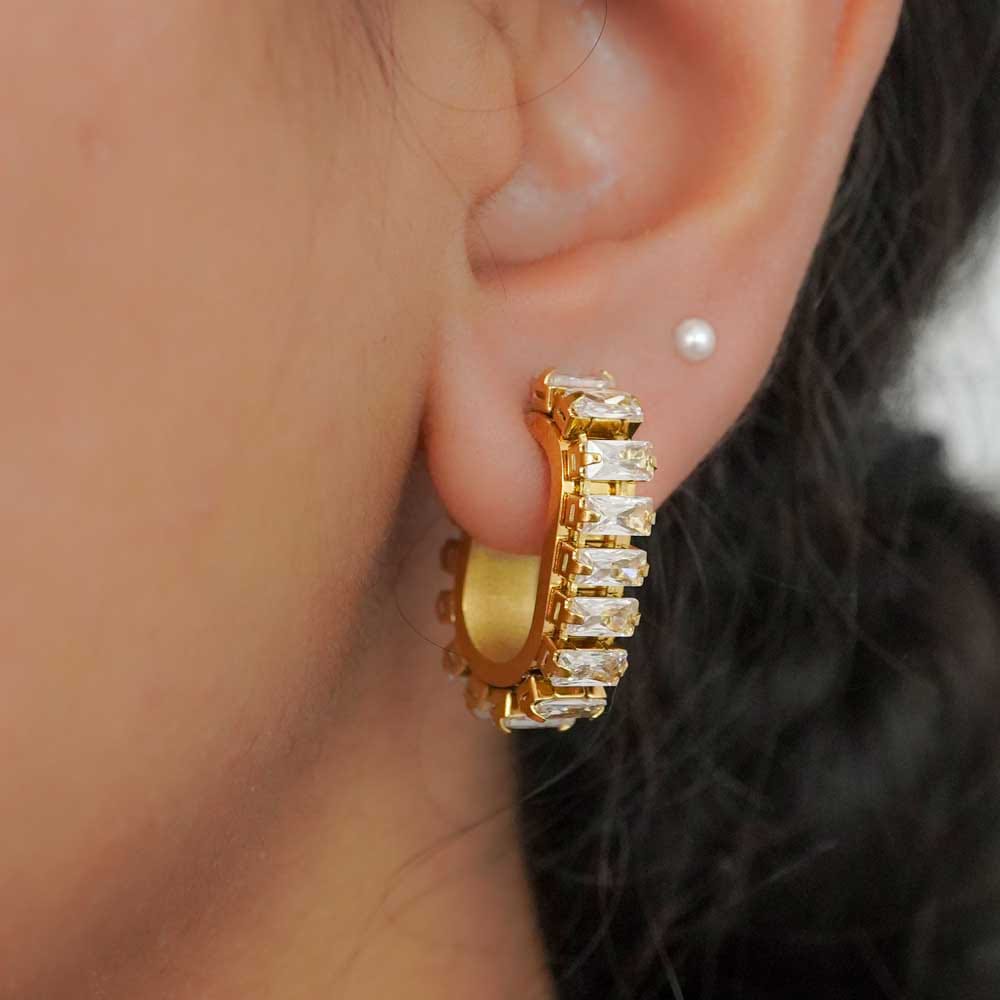 Dalia Baguette Hoops