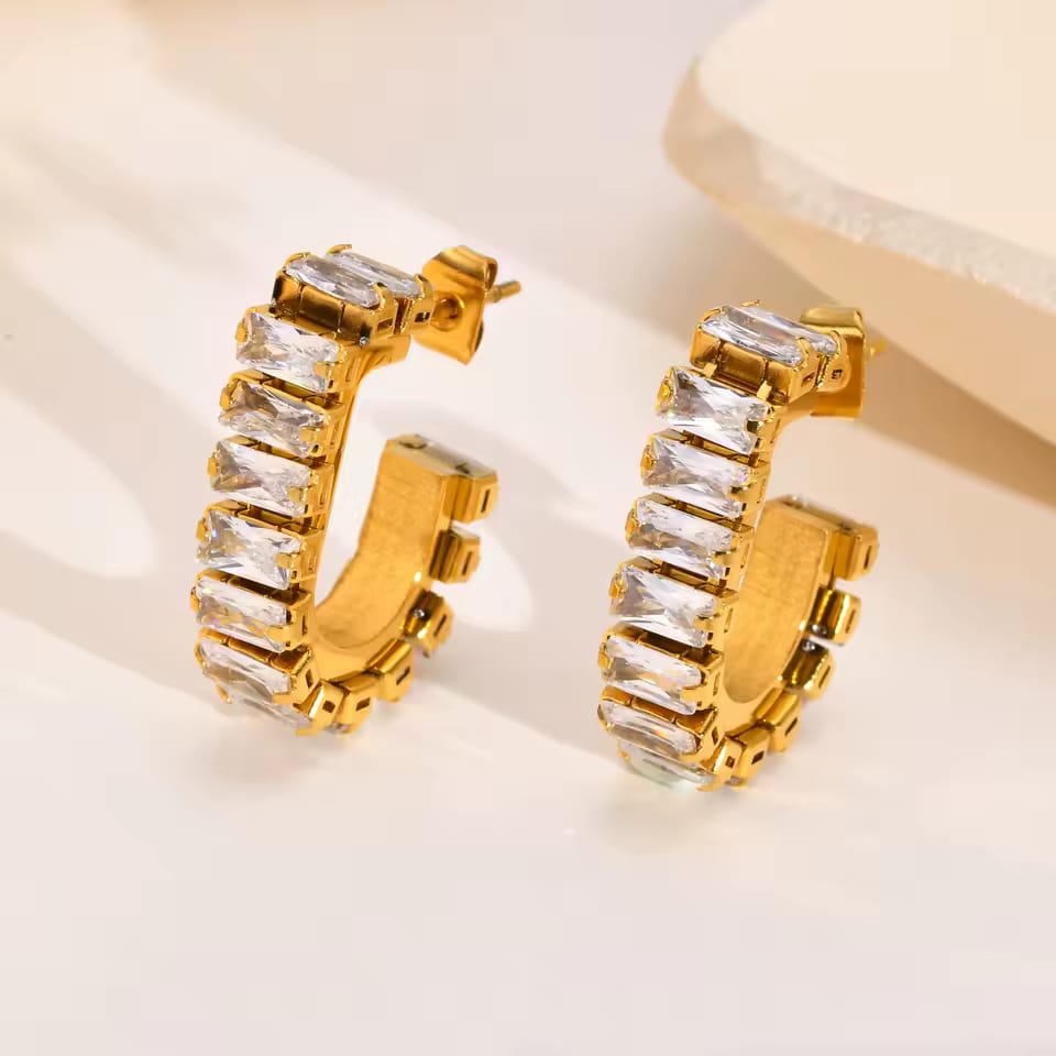 Dalia Baguette Hoops