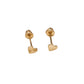 Broquel Corazon Mini Diamantado