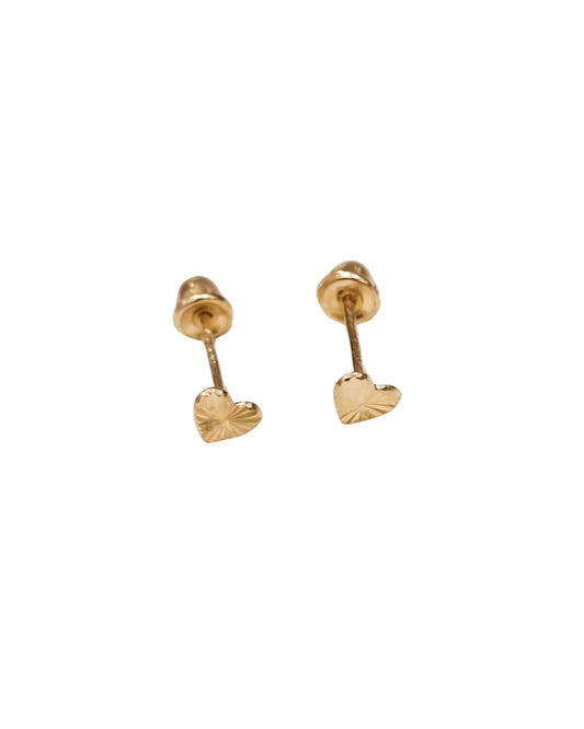 Broquel Corazon Mini Diamantado