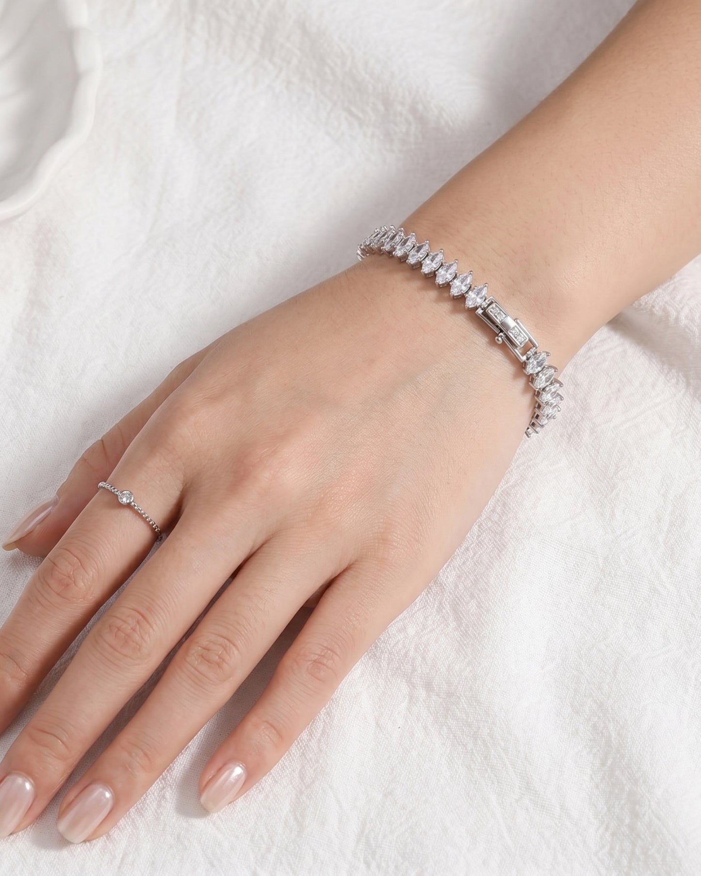 Pulsera Tennis Rivière Marquise