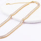 Collar Tennis Rivière Baguette
