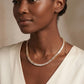 Collar Tennis Rivière Baguette