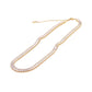 Collar Tennis Rivière Baguette