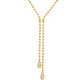 Collar Y-Drop con Dijes de Gotas