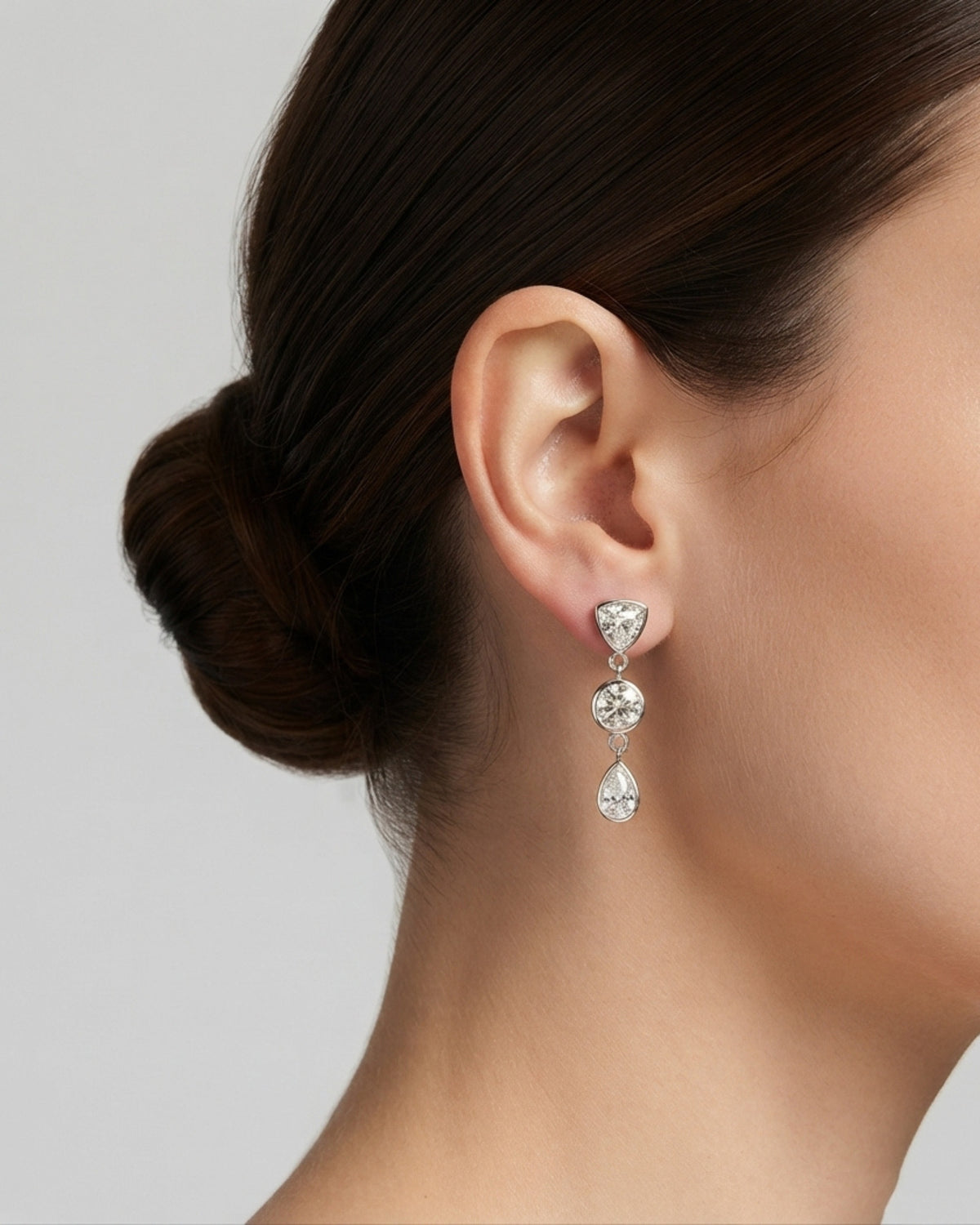 Aretes de Trilogía Geométrica Argent