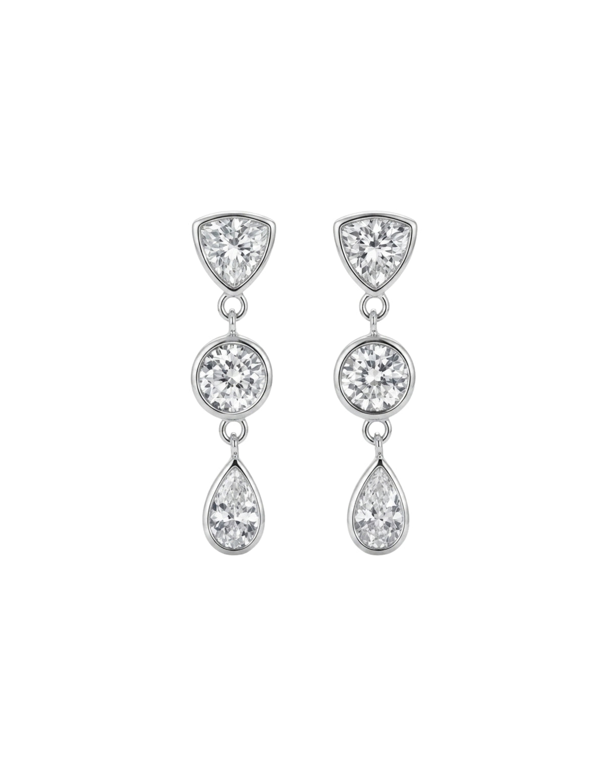 Aretes de Trilogía Geométrica Argent