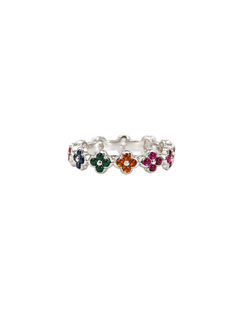 Anillo Flores de Color