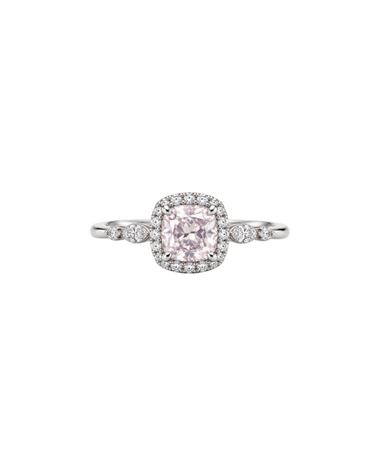 Anillo Rosé Halo