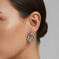 Aretes Aros Entrelazados