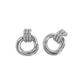 Aretes Aros Entrelazados