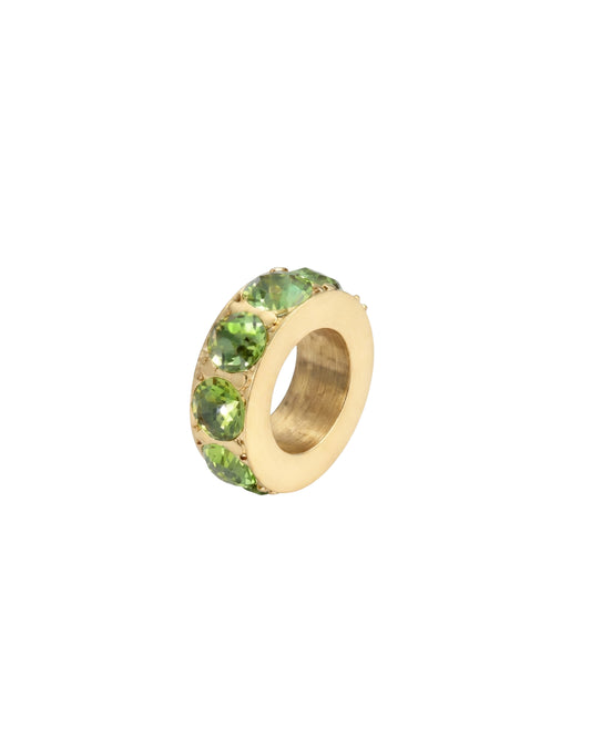 Dije Aro Circonias Verde