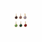 Dijes de cristales de colores