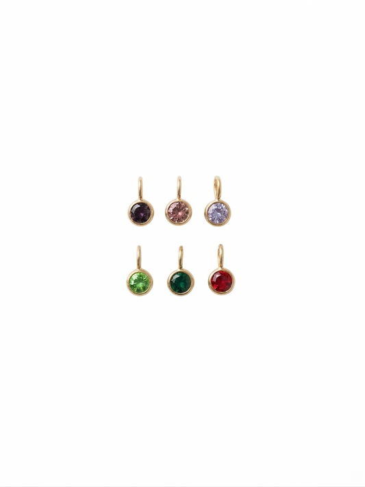 Dijes de cristales de colores