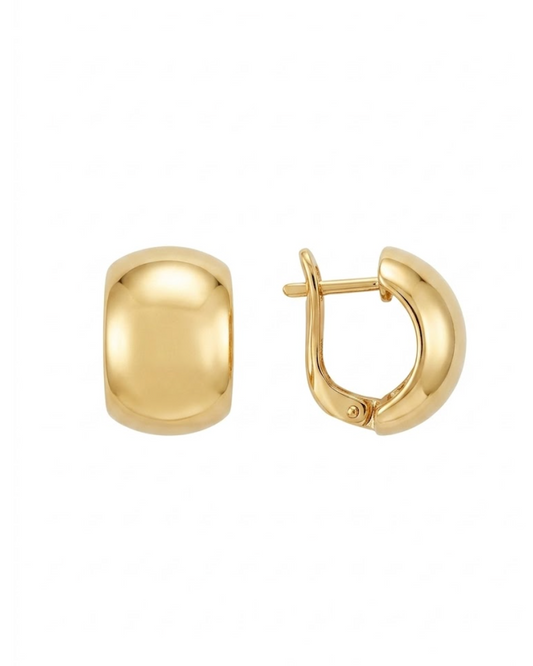 Aretes "Ondas del Sol" en Oro 10K
