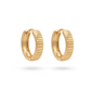 Huggies Minimalistas en Oro 14K