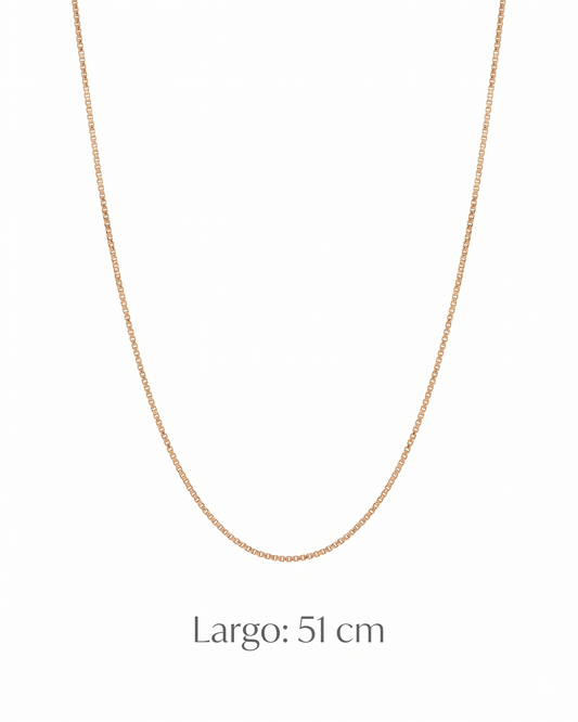 Cadena Gucci con eslabones de esencia clásica en oro 10K