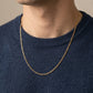 Cadena Figaro de eslabones clásicos en oro 14K