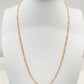 Cadena Figaro de eslabones rítmicos y elegancia atemporal en oro 14K