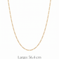 Cadena Figaro de eslabones rítmicos y elegancia atemporal en oro 14K