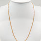 Cadena Cartier de eslabones estilizados y brillo lineal en oro 10K