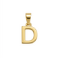 Dije Letra "D" en Oro 10K