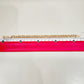 Pulsera de eslabón Grumet plano en oro 10K