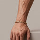 Pulsera de eslabón Figaro clásico en oro 10K