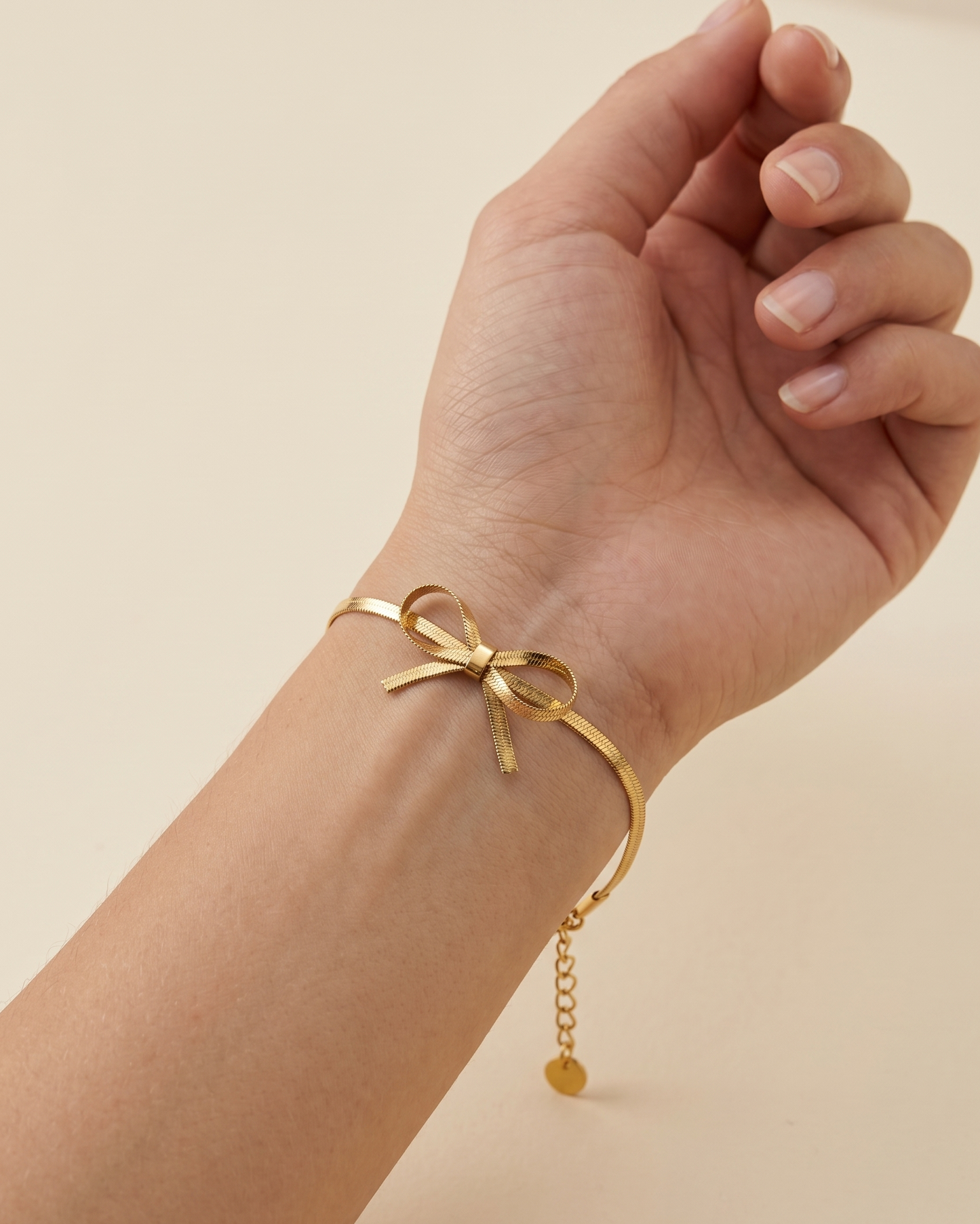 Pulsera con Moño Coquette
