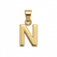 Dije Letra "N" en Oro 10K