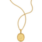 Mia Golden Coin Necklace