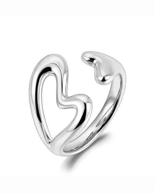 Anillo Ajustable Open Heart