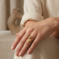 Anillo Doble Gota