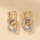 Aretes Eslabón Dual