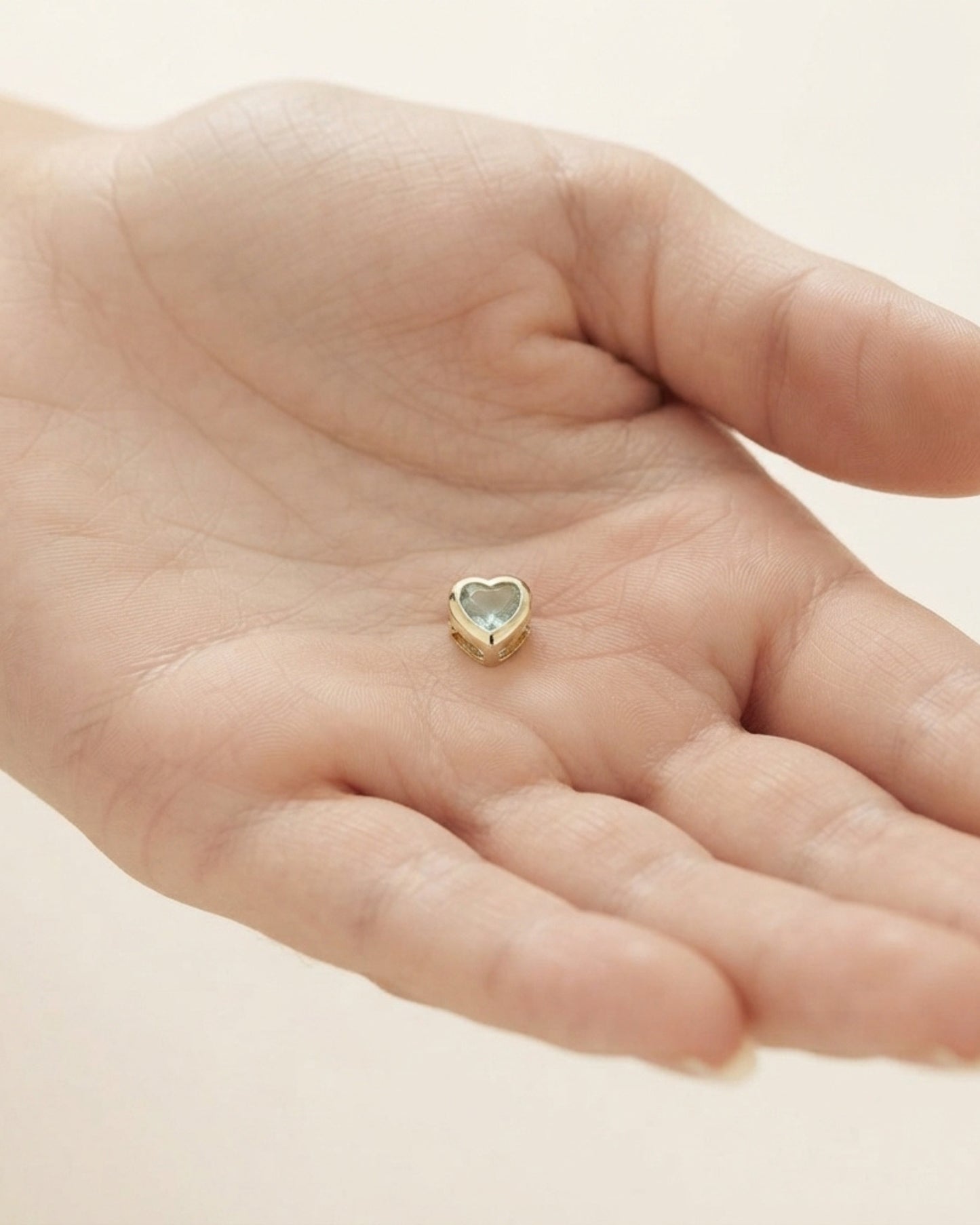 Dije Corazón Amour Aqua