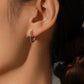 Aretes Plateados Clásicos