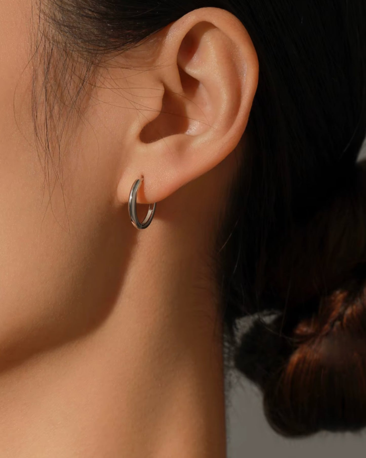 Aretes Plateados Clásicos