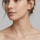 Collar de conchita de mar con perla