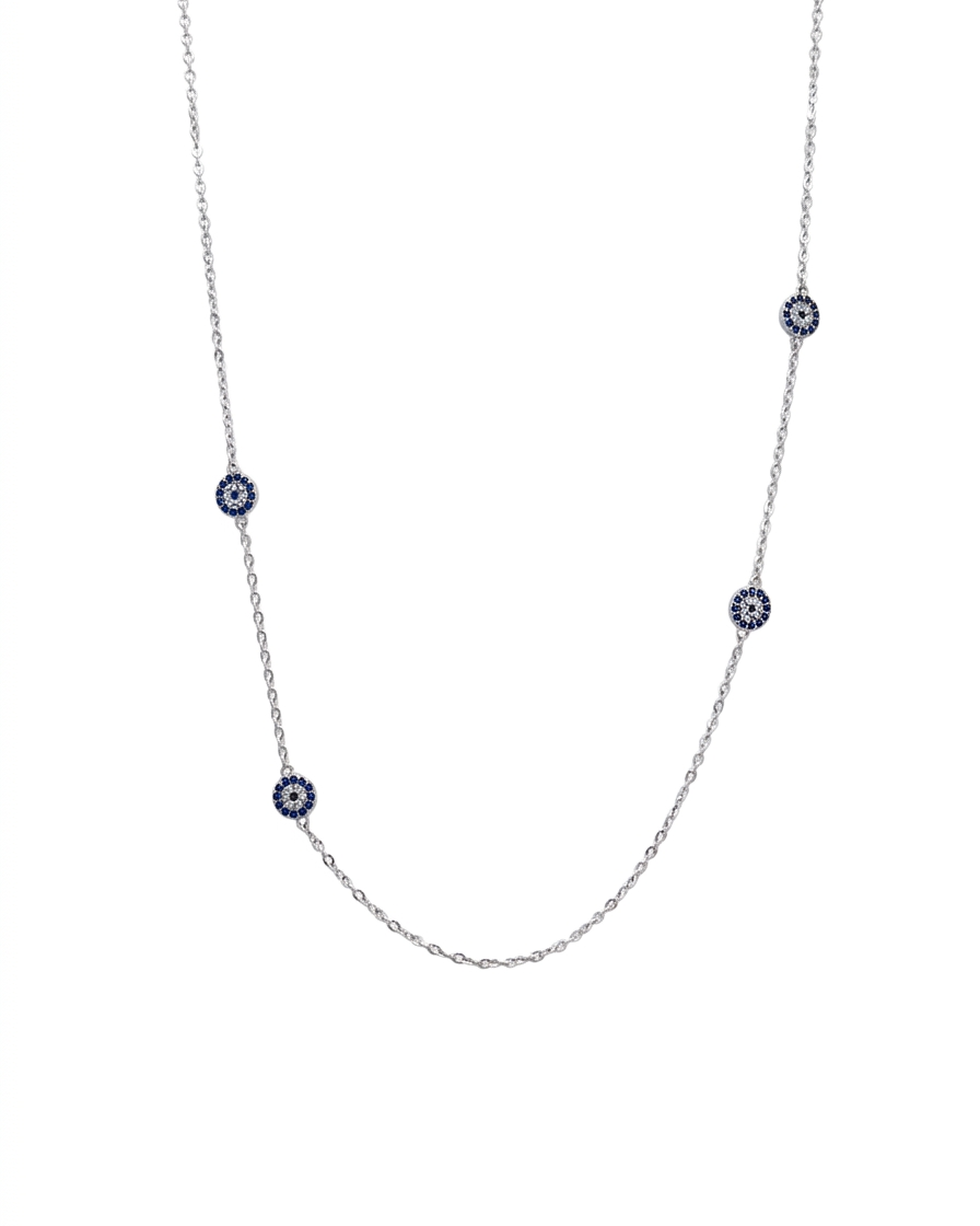 Collar de estaciones con ojos turcos
