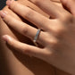 Anillo Texturizado Estilo Líneas